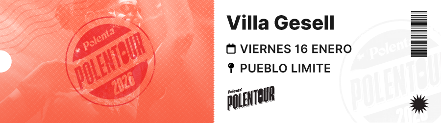 ticket Villa Gesell 16-01-2026